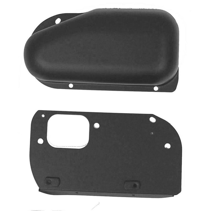 Omix 19135.01 Wiper Motor Cover; Black; - Truck Part Superstore