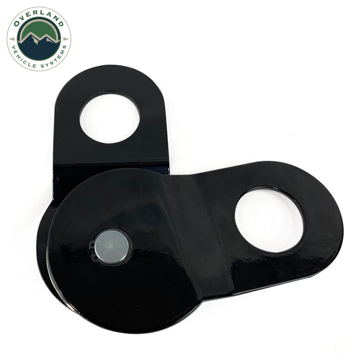 Overland Vehicle Systems 19139905 Snatch Block Black 30,000 Lb Breaking Strength Standard Universal Overland Vehicle Systems - Truck Part Superstore