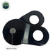Overland Vehicle Systems 19139905 Snatch Block Black 30,000 Lb Breaking Strength Standard Universal Overland Vehicle Systems - Truck Part Superstore