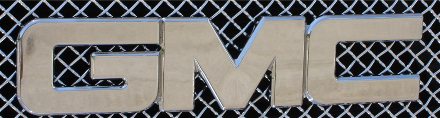 T-Rex Grilles 19200 Billet Bolt-On GMC Emblem; Aluminum; Polished; 1 Pc; Bolt-On; - Truck Part Superstore