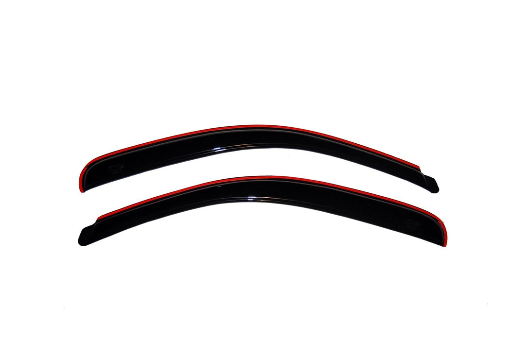 Auto Ventshade (AVS) 192011 Ventvisor® In-Channel Deflector 2 pc.; Front; Smoke; - Truck Part Superstore