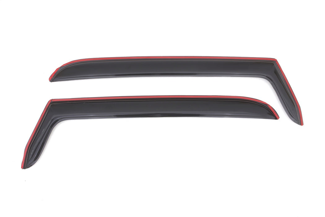 Auto Ventshade (AVS) 192054 Ventvisor® In-Channel Deflector 2 pc.; Front; Smoke; - Truck Part Superstore