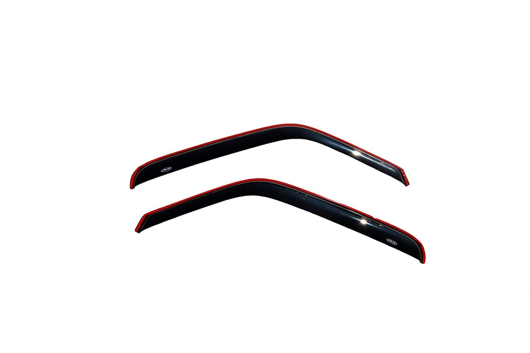 Auto Ventshade (AVS) 192083 Ventvisor® In-Channel Deflector 2 pc.; Front; Smoke; - Truck Part Superstore