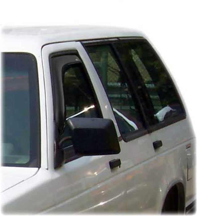 Auto Ventshade (AVS) 192099 Ventvisor® In-Channel Deflector 2 pc.; Front; Smoke; - Truck Part Superstore