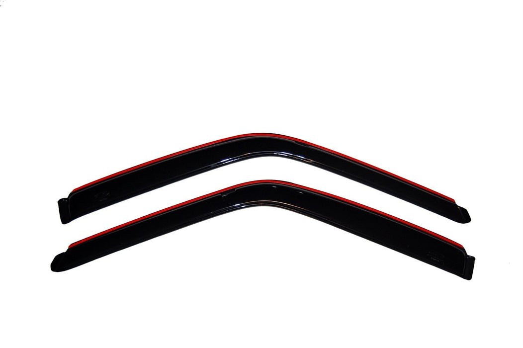 Auto Ventshade (AVS) 192099 Ventvisor® In-Channel Deflector 2 pc.; Front; Smoke; - Truck Part Superstore