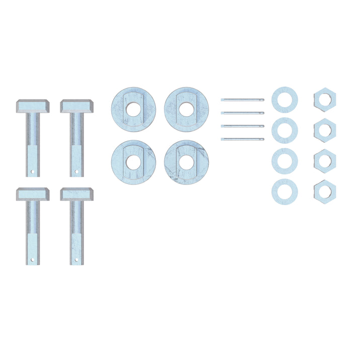 CURT 19210 Replacement 5th Wheel Puck System Anchors for Chevrolet/GMC (Fits 16025) - Truck Part Superstore