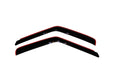 Auto Ventshade (AVS) 192127 Ventvisor® In-Channel Deflector 2 pc.; Front; Smoke; - Truck Part Superstore
