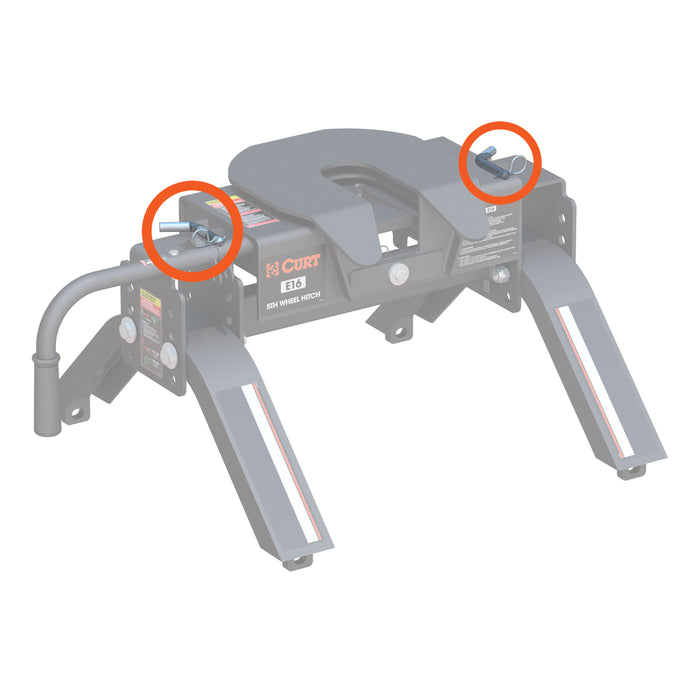 CURT 19226 CURT 19226 Replacement E16 5th Wheel Head Attachment Pins - Truck Part Superstore