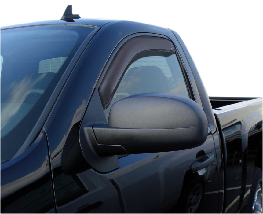 Auto Ventshade (AVS) 192326 Ventvisor® In-Channel Deflector 2 pc.; Front; Smoke; - Truck Part Superstore