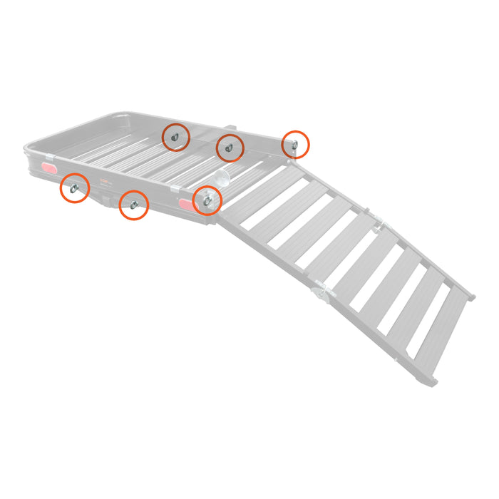 CURT 19232 Replacement 18112 Hardware for Cargo Carrier with Ramp - Truck Part Superstore