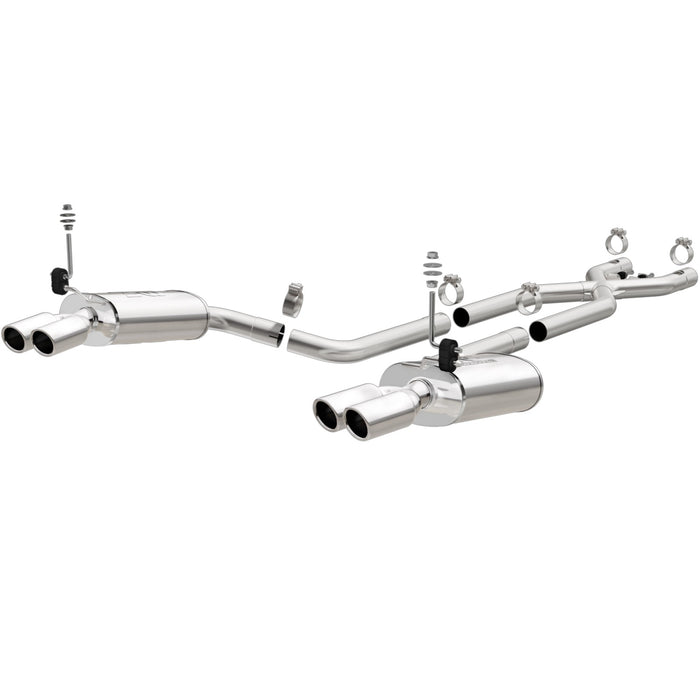MagnaFlow Exhaust Products 19234 Street Series Stainless Crossmember-Back System - Truck Part Superstore