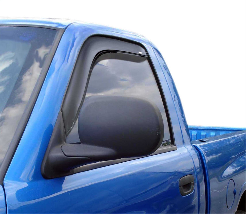 Auto Ventshade (AVS) 192352 Ventvisor® In-Channel Deflector 2 pc.; Front; Smoke; - Truck Part Superstore