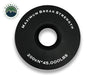 Overland Vehicle Systems 19240004 Recovery Ring 6.25 Inch 45,000 LBS Black With Storage Bag Universal Overland Vehicle Systems - Truck Part Superstore