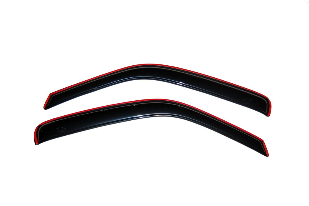 Auto Ventshade (AVS) 192455 Ventvisor® In-Channel Deflector 2 pc.; Front; Smoke; - Truck Part Superstore