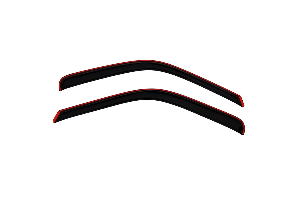 Auto Ventshade (AVS) 192503 Ventvisor® In-Channel Deflector 2 pc.; Front; Smoke; - Truck Part Superstore