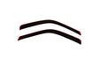 Auto Ventshade (AVS) 192503 Ventvisor® In-Channel Deflector 2 pc.; Front; Smoke; - Truck Part Superstore