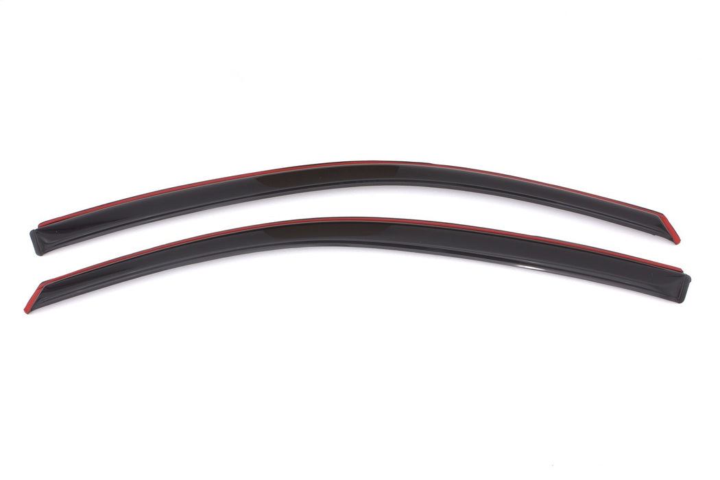 Auto Ventshade (AVS) 192532 Ventvisor® In-Channel Deflector 2 pc.; Front; Smoke; - Truck Part Superstore