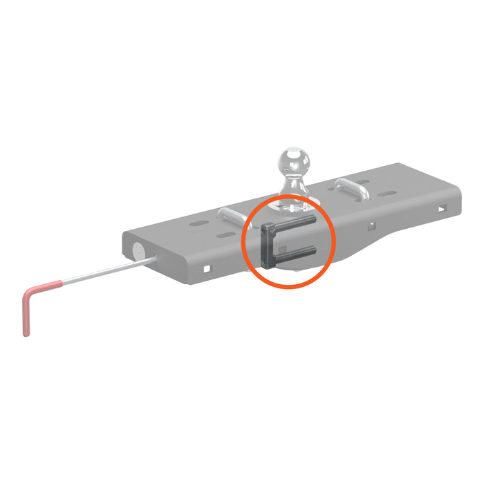 CURT 19258 CURT 19258 Replacement Double Lock/EZr Gooseneck Locking Pin - Truck Part Superstore