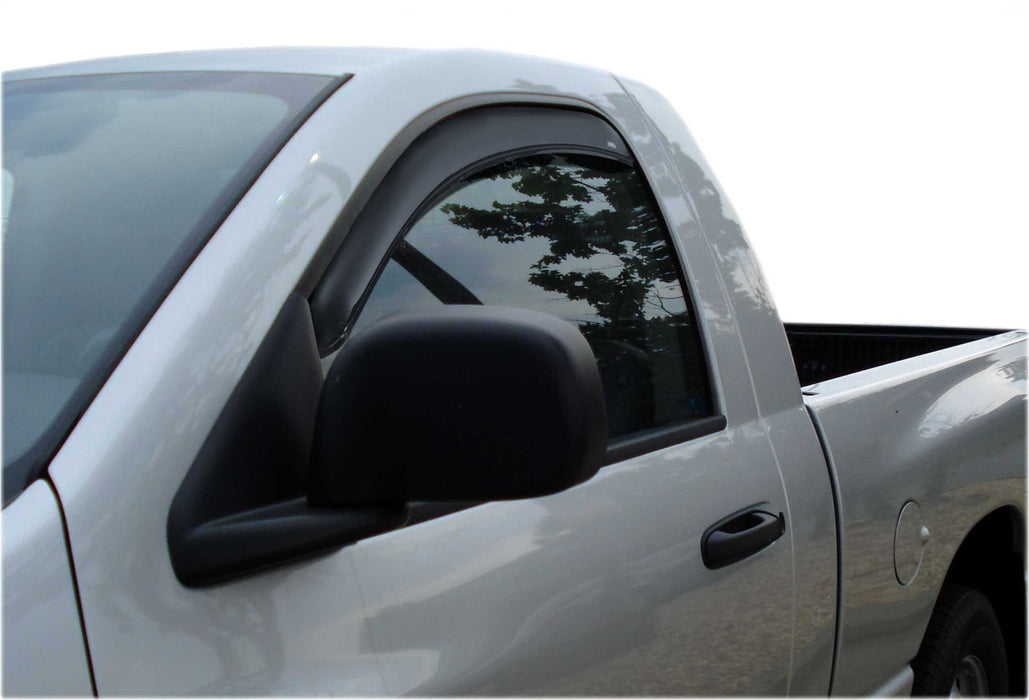 Auto Ventshade (AVS) 192607 Ventvisor® In-Channel Deflector 2 pc.; Front; Smoke; - Truck Part Superstore