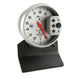 AutoMeter 19264 GAUGE; TACH; 5in.; 9K RPM; PEDESTAL W/RPM PLAYBACK; SILVER; PRO-CYCLE - Truck Part Superstore