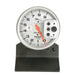 AutoMeter 19264 GAUGE; TACH; 5in.; 9K RPM; PEDESTAL W/RPM PLAYBACK; SILVER; PRO-CYCLE - Truck Part Superstore