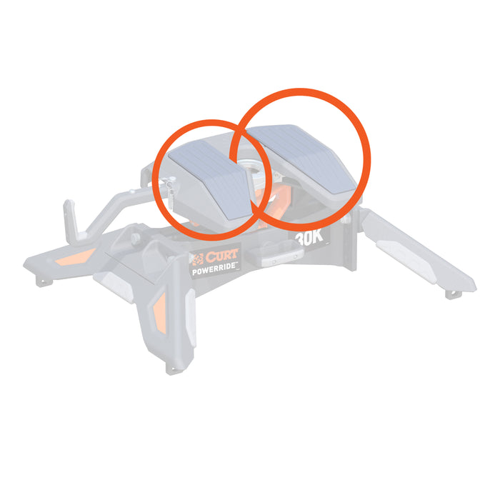 CURT 19269 CURT 19269 Replacement PowerRide 5th Wheel Lube Plates; 2-Pack - Truck Part Superstore