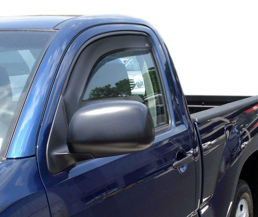 Auto Ventshade (AVS) 192706 Ventvisor® In-Channel Deflector 2 pc.; Front; Smoke; - Truck Part Superstore
