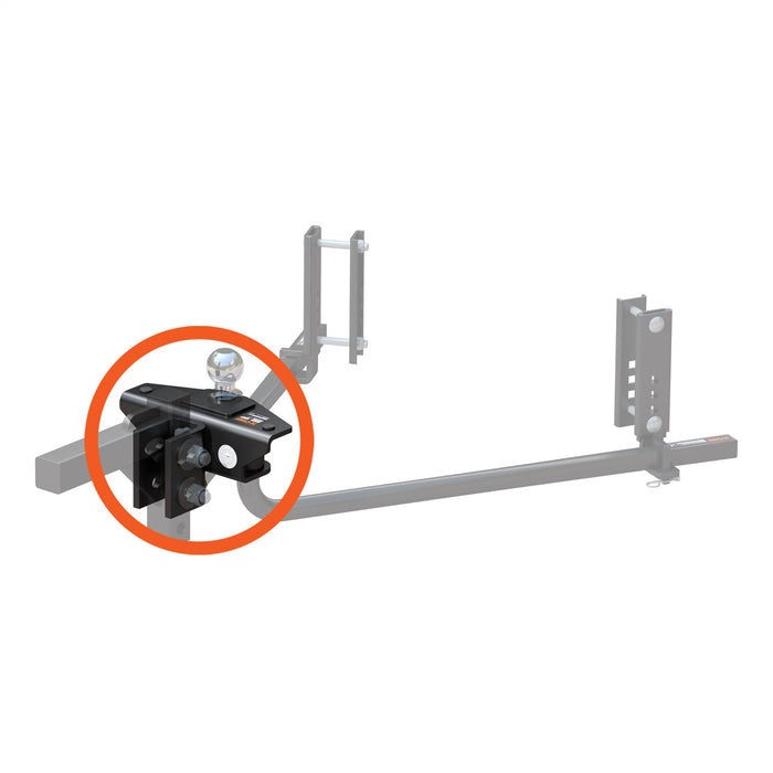 CURT 19277 CURT 19277 Replacement TruTrack 2P Weight Distribution Head - Truck Part Superstore