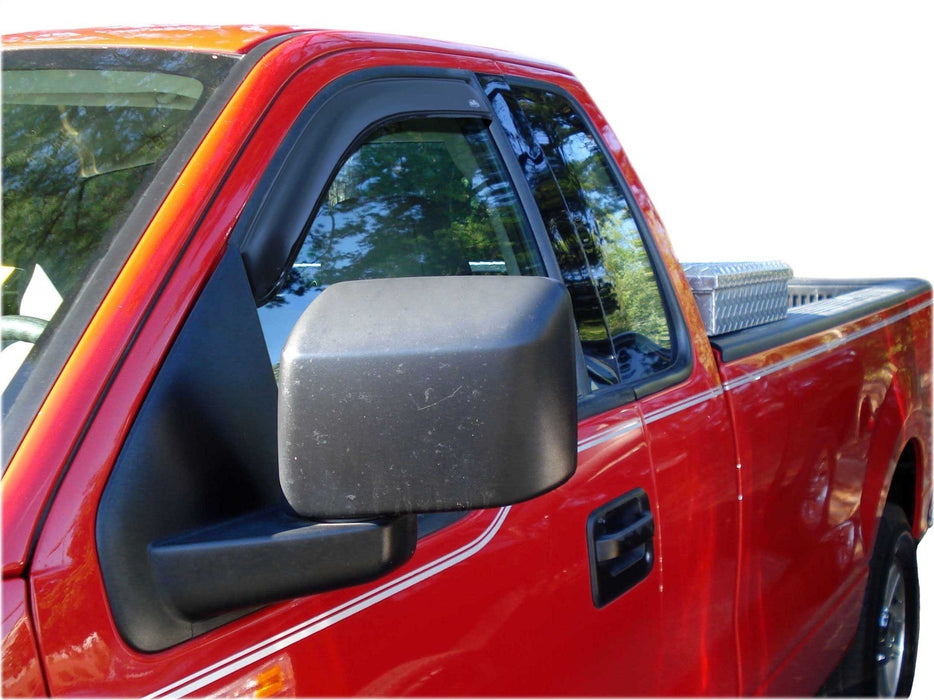 Auto Ventshade (AVS) 192805 Ventvisor® In-Channel Deflector 2 pc.; Front; Smoke; - Truck Part Superstore
