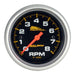 AutoMeter 19324 GAUGE; TACH; 2 5/8in.; 8K RPM; 2/4 CYLINDER; BLACK; PRO-CYCLE - Truck Part Superstore