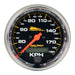 AutoMeter 19350 GAUGE; SPEEDO; 3 3/4in.; 120 MPH; ELEC; BLACK; PRO-CYCLE - Truck Part Superstore