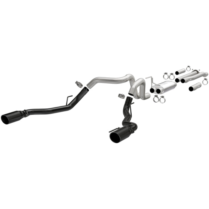MagnaFlow Exhaust Products 19350 Street Series Black Cat-Back System - Truck Part Superstore