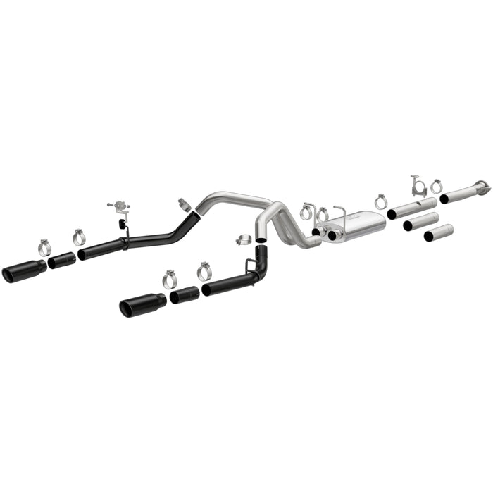 MagnaFlow Exhaust Products 19377 Street Series Black Cat-Back System - Truck Part Superstore