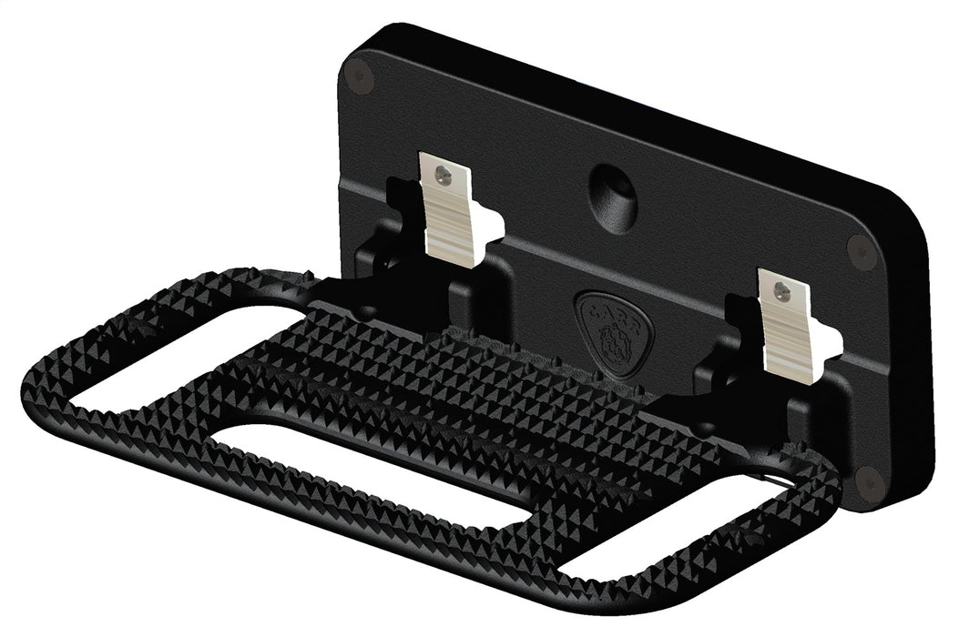 Carr 194001 HD Mega Step; Flat Mount; Non LED Step Surface; XP3 Black- Single - Truck Part Superstore