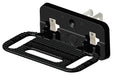 Carr 194011 HD Mega Step Hitch Mount; Non LED Step Surface; XP3 Black; Single - Truck Part Superstore