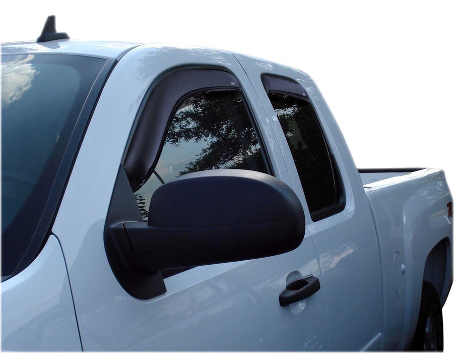 Auto Ventshade (AVS) 194040 Ventvisor® In-Channel Deflector 4 pc.; Smoke; - Truck Part Superstore