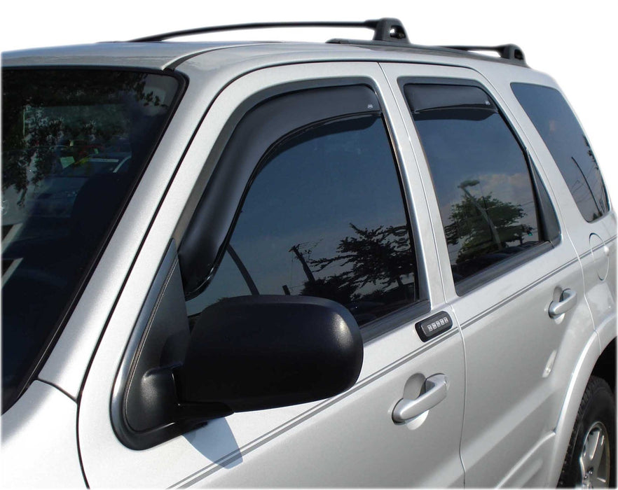Auto Ventshade (AVS) 194059 Ventvisor® In-Channel Deflector 4 pc.; Smoke; - Truck Part Superstore