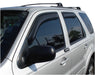 Auto Ventshade (AVS) 194059 Ventvisor® In-Channel Deflector 4 pc.; Smoke; - Truck Part Superstore