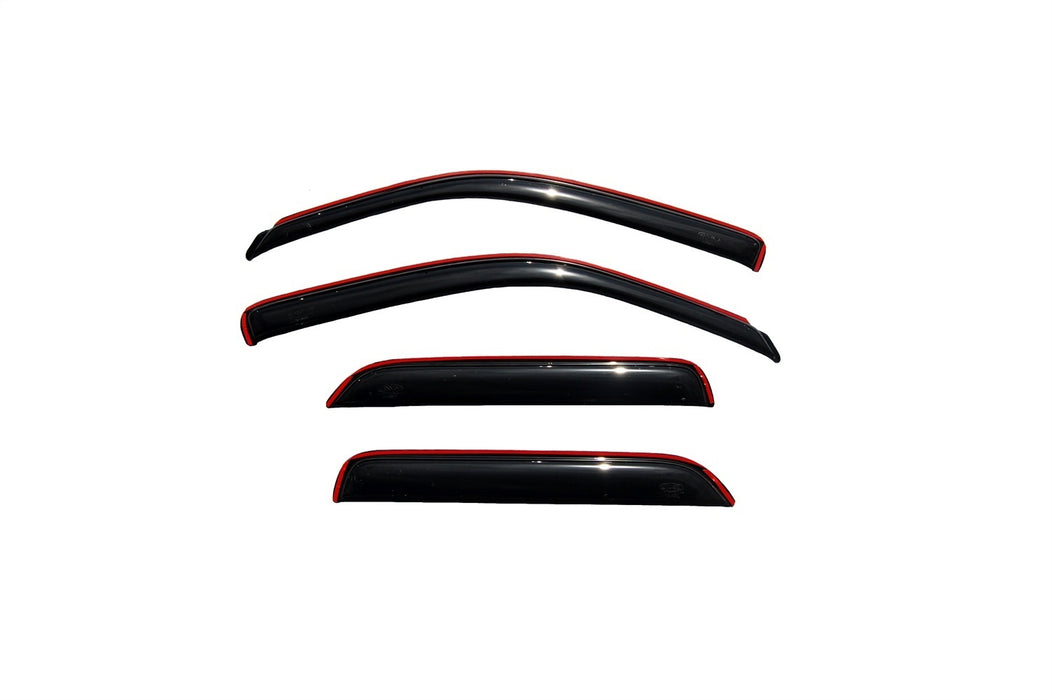 Auto Ventshade (AVS) 194059 Ventvisor® In-Channel Deflector 4 pc.; Smoke; - Truck Part Superstore