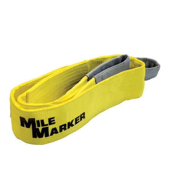 Mile Marker 19406 6 Foot Tree Strap Yellow 4 Inch x 6 Foot Mile Marker - Truck Part Superstore