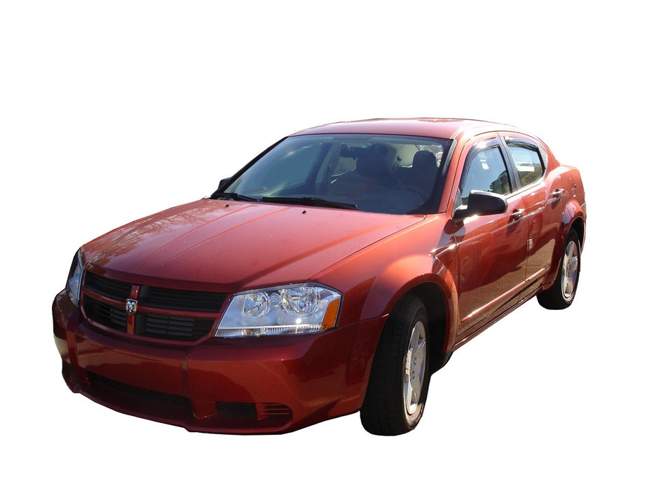 Auto Ventshade (AVS) 194065 Ventvisor® In-Channel Deflector 4 pc.; Smoke; - Truck Part Superstore
