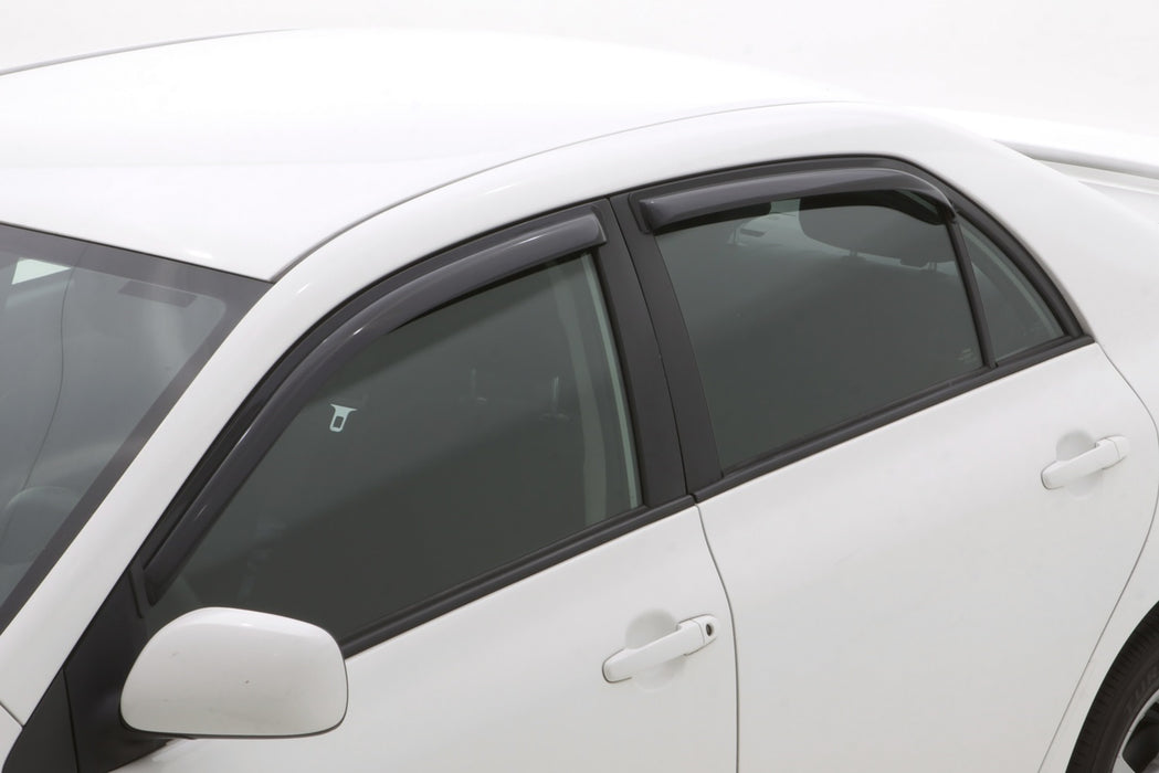 Auto Ventshade (AVS) 194073 Ventvisor® In-Channel Deflector 4 pc.; Smoke; - Truck Part Superstore