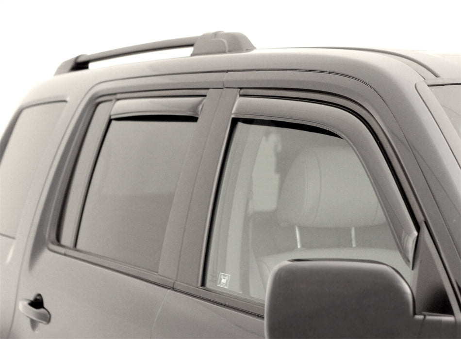 Auto Ventshade (AVS) 194084 Ventvisor® In-Channel Deflector 4 pc.; Smoke; - Truck Part Superstore