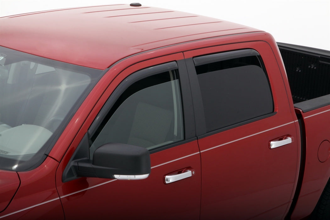 Auto Ventshade (AVS) 194109 Ventvisor® In-Channel Deflector 4 pc.; Smoke; - Truck Part Superstore