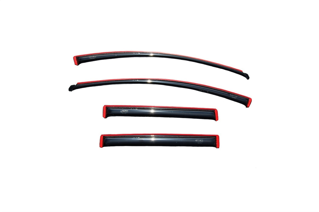 Auto Ventshade (AVS) 194141 Ventvisor® In-Channel Deflector 4 pc.; Smoke; - Truck Part Superstore