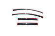 Auto Ventshade (AVS) 194141 Ventvisor® In-Channel Deflector 4 pc.; Smoke; - Truck Part Superstore