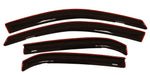 Auto Ventshade (AVS) 194166 Ventvisor® In-Channel Deflector 4 pc.; Smoke; - Truck Part Superstore
