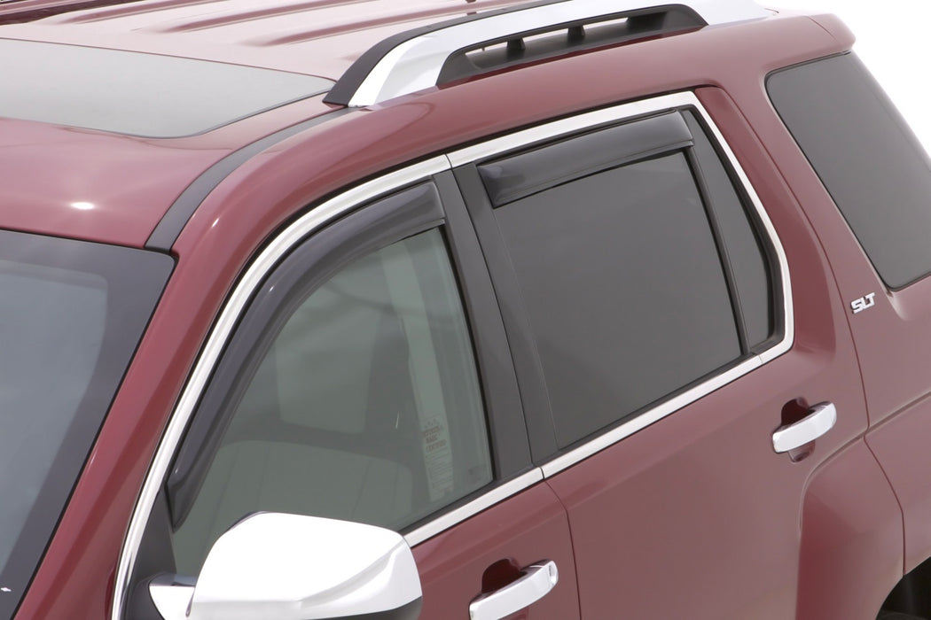 Auto Ventshade (AVS) 194167 Ventvisor® In-Channel Deflector 4 pc.; Smoke; - Truck Part Superstore