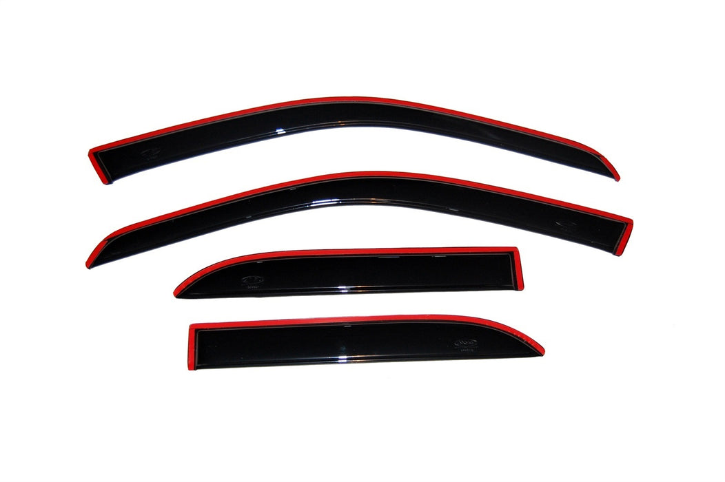 Auto Ventshade (AVS) 194223 Ventvisor® In-Channel Deflector 4 pc.; Smoke; - Truck Part Superstore