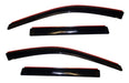 Auto Ventshade (AVS) 194252 Ventvisor® In-Channel Deflector 4 pc.; Smoke; - Truck Part Superstore